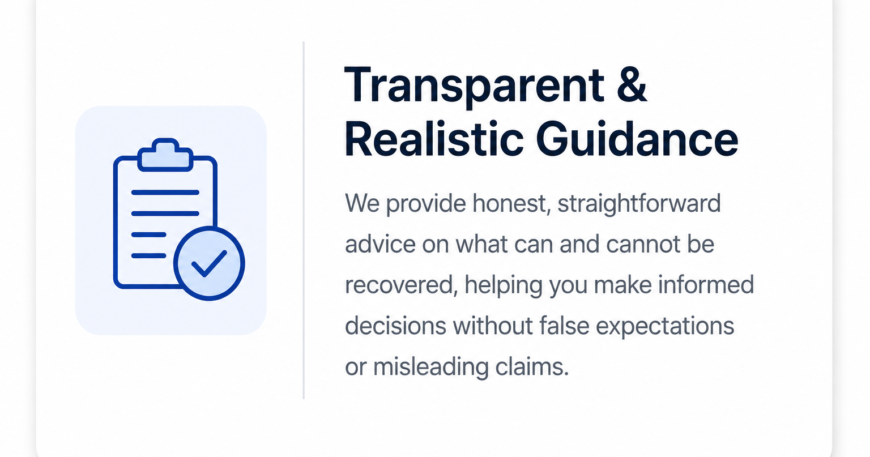 Transparent & Realistic Guidance