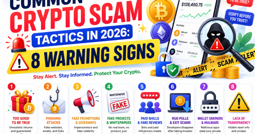 Common Crypto Scam Tactics