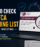 How To Check The FCA Warning List Before Investing (2026 Guide)
