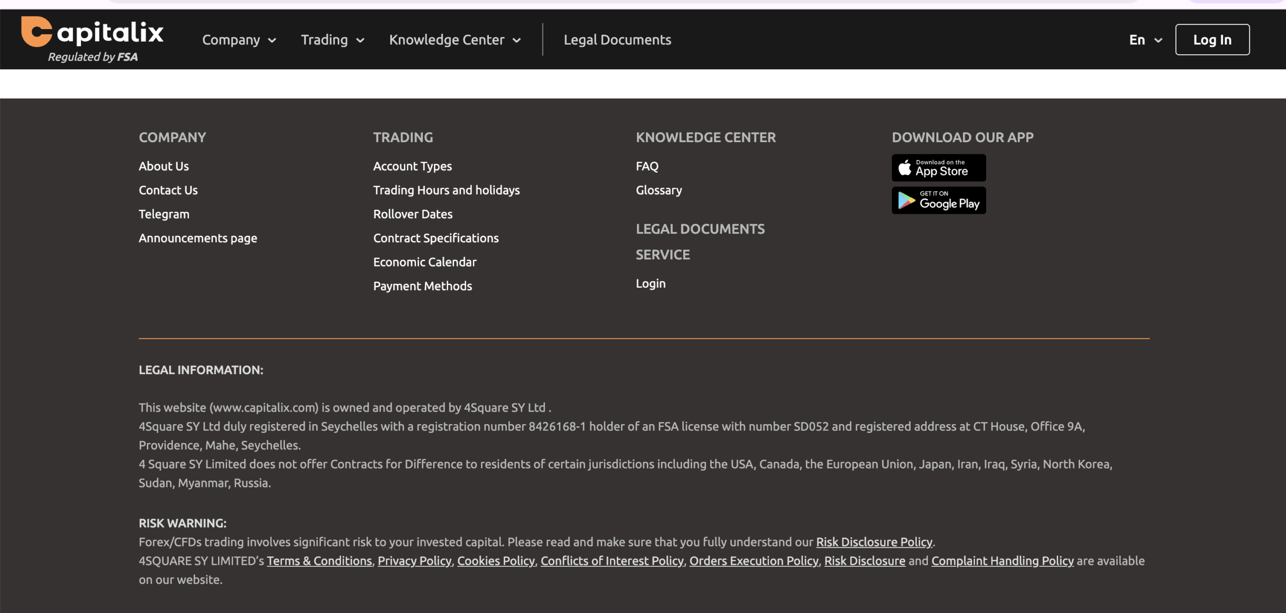 Capitalix Scam Review Company Disclosure